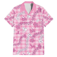 Alaka Aloha Hawaii Family Matching Puletasi and Hawaiian Shirt Plumeria Lei With Palaka Motif - Polynesian Pride