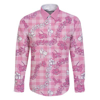 Alaka Aloha Hawaii Family Matching Puletasi and Hawaiian Shirt Plumeria Lei With Palaka Motif - Polynesian Pride