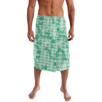 Omaomao Aloha Hawaii Lavalava Plumeria Lei With Palaka Motif - Polynesian Pride