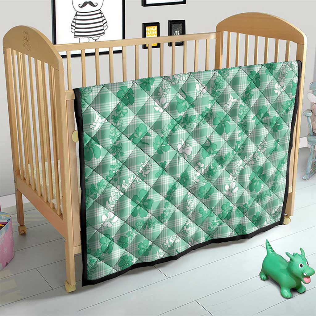 Omaomao Aloha Hawaii Quilt Plumeria Lei With Palaka Motif - Polynesian Pride