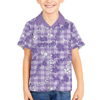 Poni Aloha Hawaii Family Matching Long Sleeve Bodycon Dress and Hawaiian Shirt Plumeria Lei With Palaka Motif - Polynesian Pride