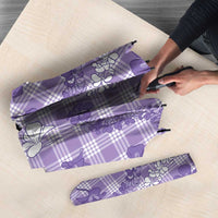 Poni Aloha Hawaii Umbrella Plumeria Lei With Palaka Motif - Polynesian Pride