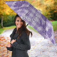 Poni Aloha Hawaii Umbrella Plumeria Lei With Palaka Motif - Polynesian Pride