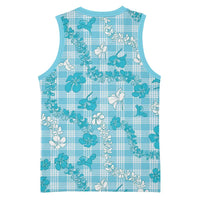 Polu Aloha Hawaii Basketball Jersey Plumeria Lei With Palaka Motif - Polynesian Pride