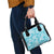 Polu Aloha Hawaii Shoulder Handbag Plumeria Lei With Palaka Motif - Polynesian Pride