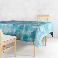 Polu Aloha Hawaii Tablecloth Plumeria Lei With Palaka Motif - Polynesian Pride