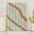 Omaomao Aloha Hawaii Canvas Wall Art Rosebud Lei With Palaka Motif - Polynesian Pride