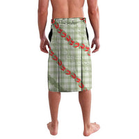 Omaomao Aloha Hawaii Lavalava Rosebud Lei With Palaka Motif - Polynesian Pride