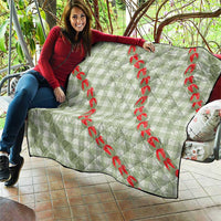 Omaomao Aloha Hawaii Quilt Rosebud Lei With Palaka Motif - Polynesian Pride