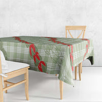 Omaomao Aloha Hawaii Tablecloth Rosebud Lei With Palaka Motif - Polynesian Pride