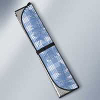 Blue Palaka Hawaii Palapalai Auto Sun Shade Hawaiian Fern LT14 - Polynesian Pride