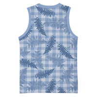 Blue Palaka Hawaii Palapalai Basketball Jersey Hawaiian Fern LT14 - Polynesian Pride
