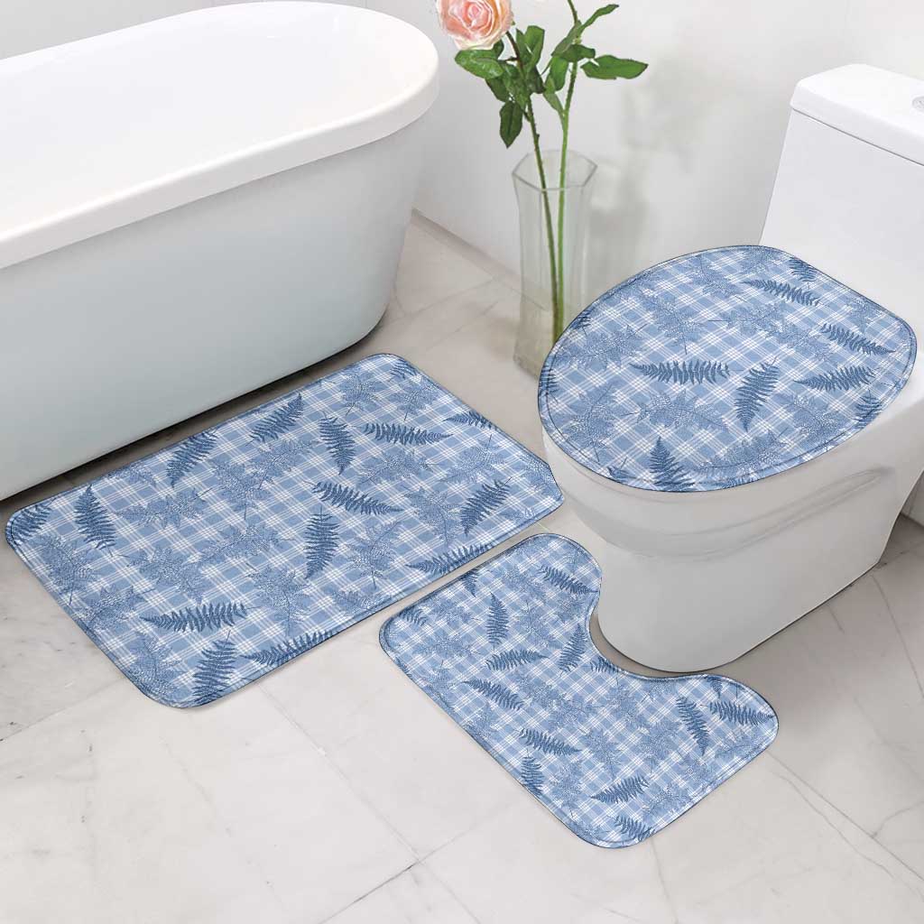 Blue Palaka Hawaii Palapalai Bathroom Set Hawaiian Fern LT14 - Polynesian Pride