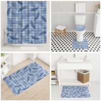 Blue Palaka Hawaii Palapalai Bathroom Set Hawaiian Fern LT14 - Polynesian Pride