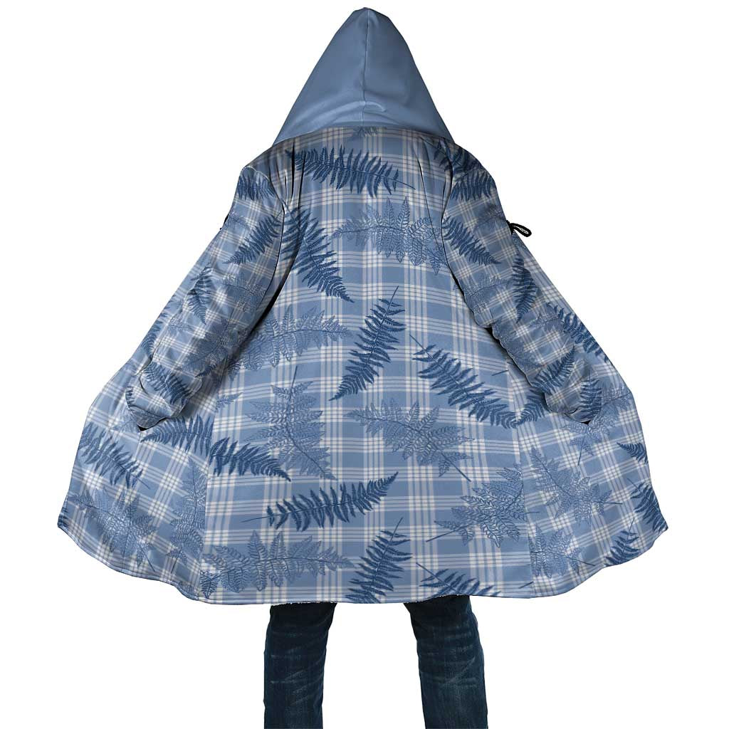 Blue Palaka Hawaii Palapalai Cloak Hawaiian Fern LT14 Unisex Blue - Polynesian Pride