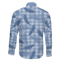 Blue Palaka Hawaii Palapalai Family Matching Puletasi and Hawaiian Shirt Hawaiian Fern - Polynesian Pride