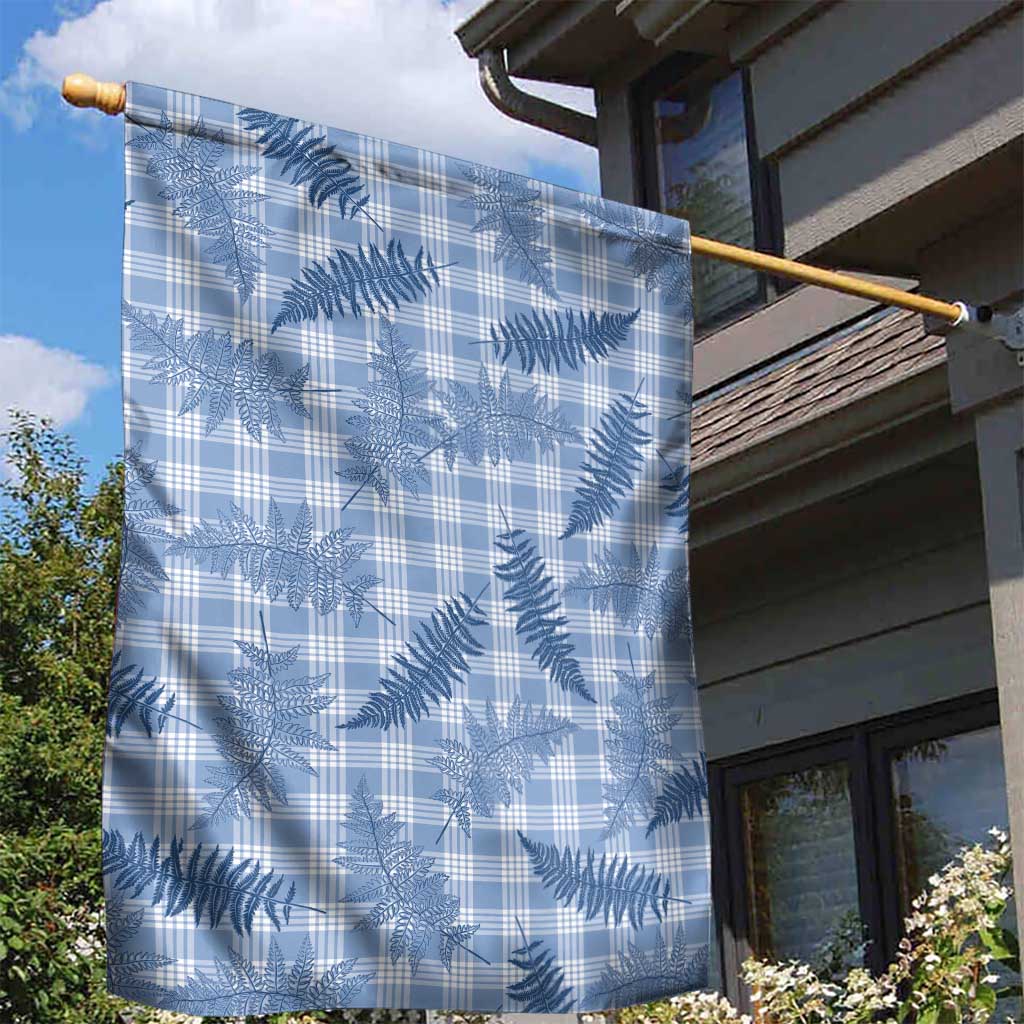Blue Palaka Hawaii Palapalai Garden Flag Hawaiian Fern LT14 - Polynesian Pride