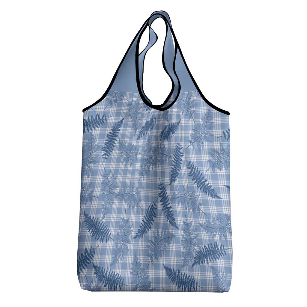 Blue Palaka Hawaii Palapalai Grocery Bag Hawaiian Fern LT14 - Polynesian Pride