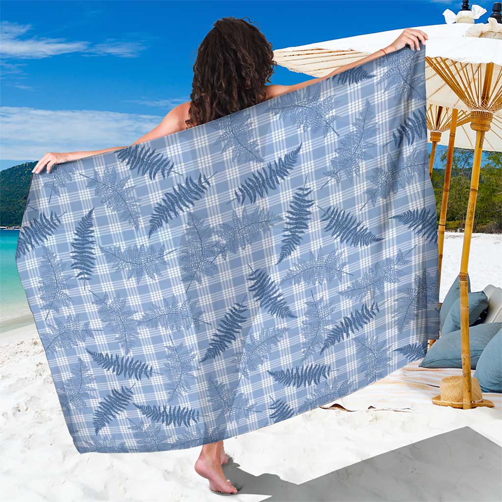 Blue Palaka Hawaii Palapalai Sarong Hawaiian Fern LT14 One Size 44 x 66 inches Blue - Polynesian Pride