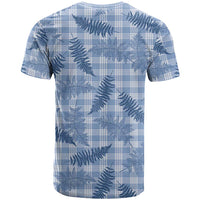 Blue Palaka Hawaii Palapalai T Shirt Hawaiian Fern LT14 - Polynesian Pride