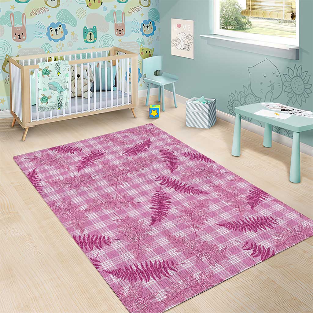 Purple Palaka Hawaii Palapalai Area Rug Hawaiian Fern LT14 - Polynesian Pride