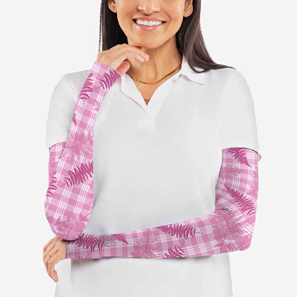 Purple Palaka Hawaii Palapalai Arm Sleeves Hawaiian Fern LT14 - Polynesian Pride