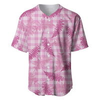 Purple Palaka Hawaii Palapalai Baseball Jersey Hawaiian Fern - Polynesian Pride