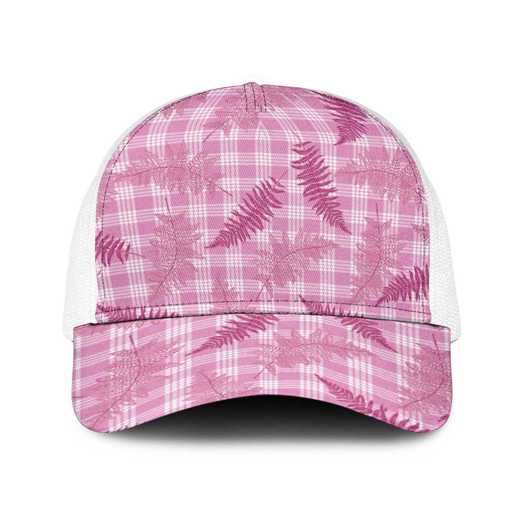 Purple Palaka Hawaii Palapalai Baseball Net Cap Hawaiian Fern LT14 One Size White Purple - Polynesian Pride