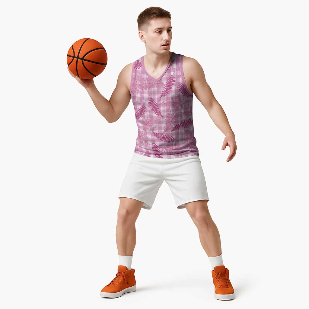 Purple Palaka Hawaii Palapalai Basketball Jersey Hawaiian Fern LT14 - Polynesian Pride