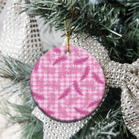 Purple Palaka Hawaii Palapalai Ceramic Ornament Hawaiian Fern LT14 - Polynesian Pride