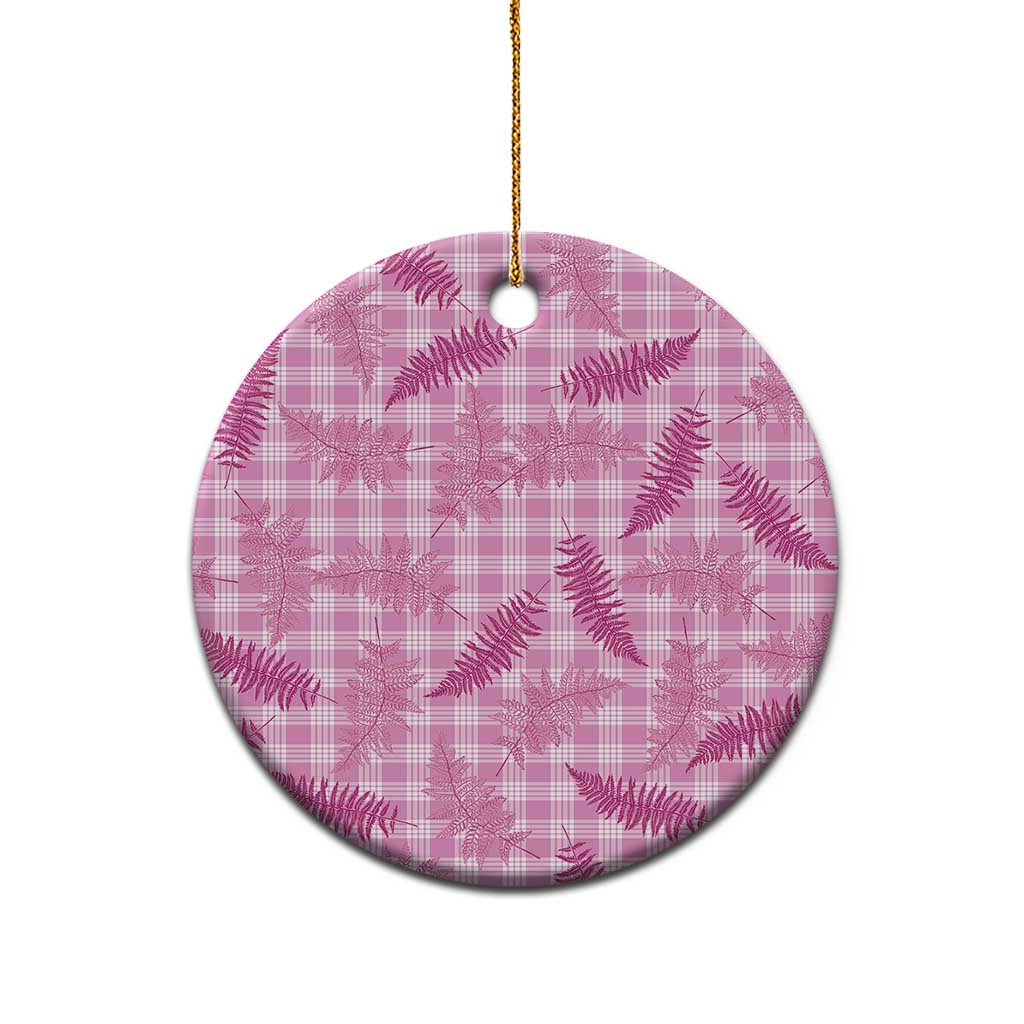 Purple Palaka Hawaii Palapalai Ceramic Ornament Hawaiian Fern LT14 - Polynesian Pride