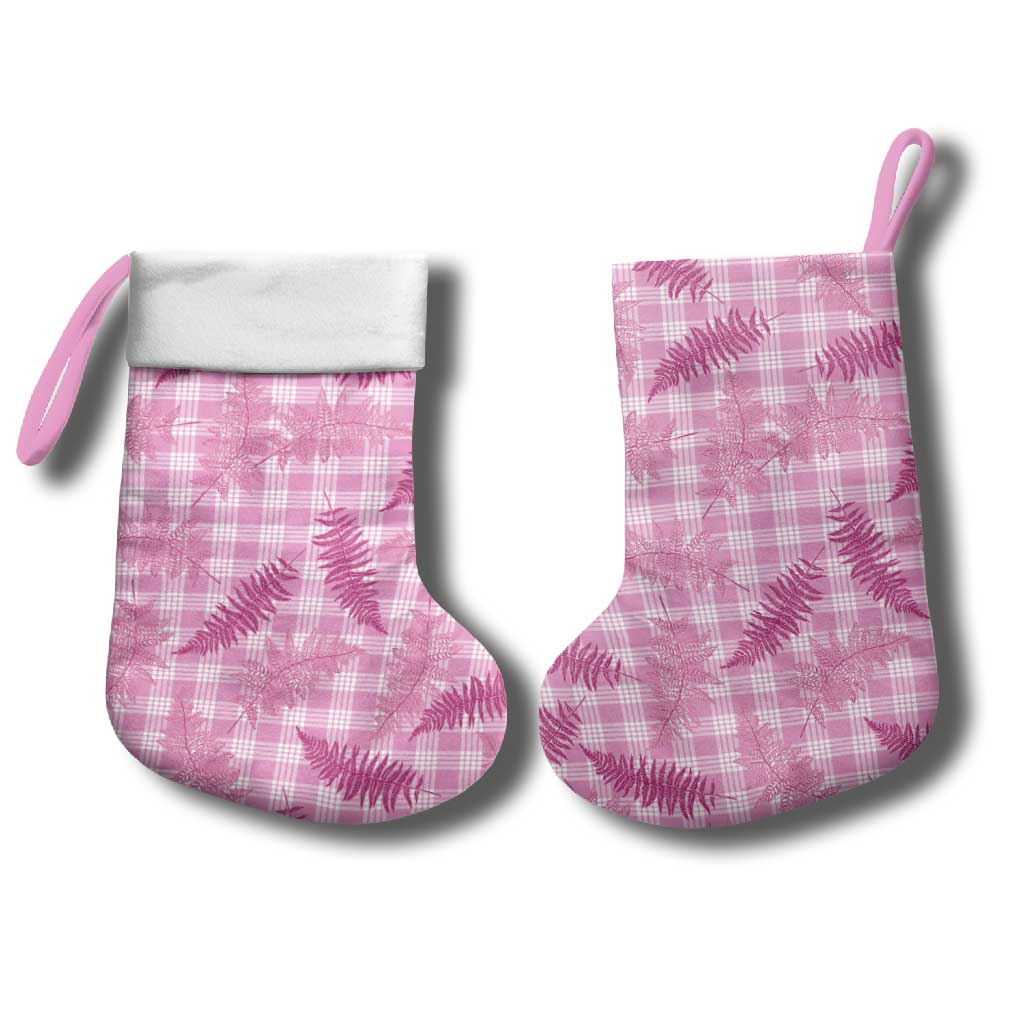 Purple Palaka Hawaii Palapalai Christmas Stocking Hawaiian Fern - Polynesian Pride