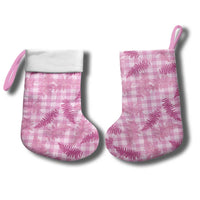 Purple Palaka Hawaii Palapalai Christmas Stocking Hawaiian Fern - Polynesian Pride