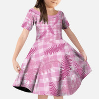 Purple Palaka Hawaii Palapalai Family Matching Summer Maxi Dress and Hawaiian Shirt Hawaiian Fern - Polynesian Pride