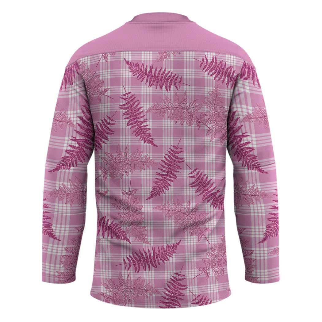 Purple Palaka Hawaii Palapalai Hockey Jersey Hawaiian Fern LT14 - Polynesian Pride