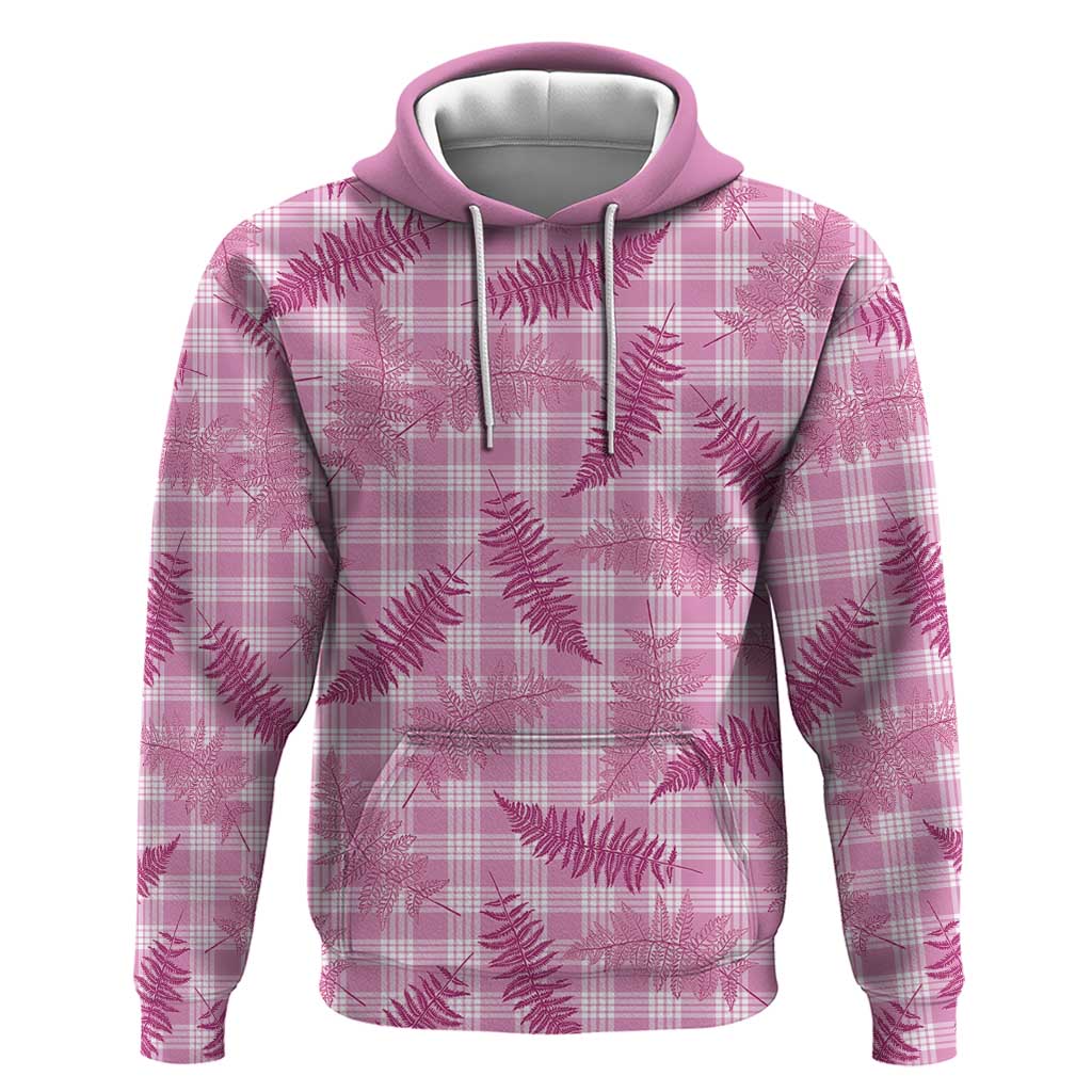 Purple Palaka Hawaii Palapalai Hoodie Hawaiian Fern - Polynesian Pride