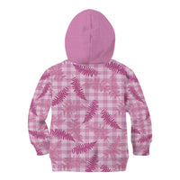Purple Palaka Hawaii Palapalai Kid Hoodie Hawaiian Fern LT14 - Polynesian Pride