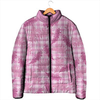 Purple Palaka Hawaii Palapalai Padded Jacket Hawaiian Fern LT14 - Polynesian Pride