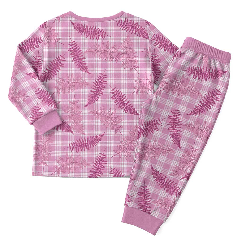 Purple Palaka Hawaii Palapalai Christmas Pajama Set Hawaiian Fern LT14 - Polynesian Pride