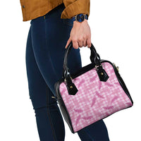 Purple Palaka Hawaii Palapalai Shoulder Handbag Hawaiian Fern - Polynesian Pride