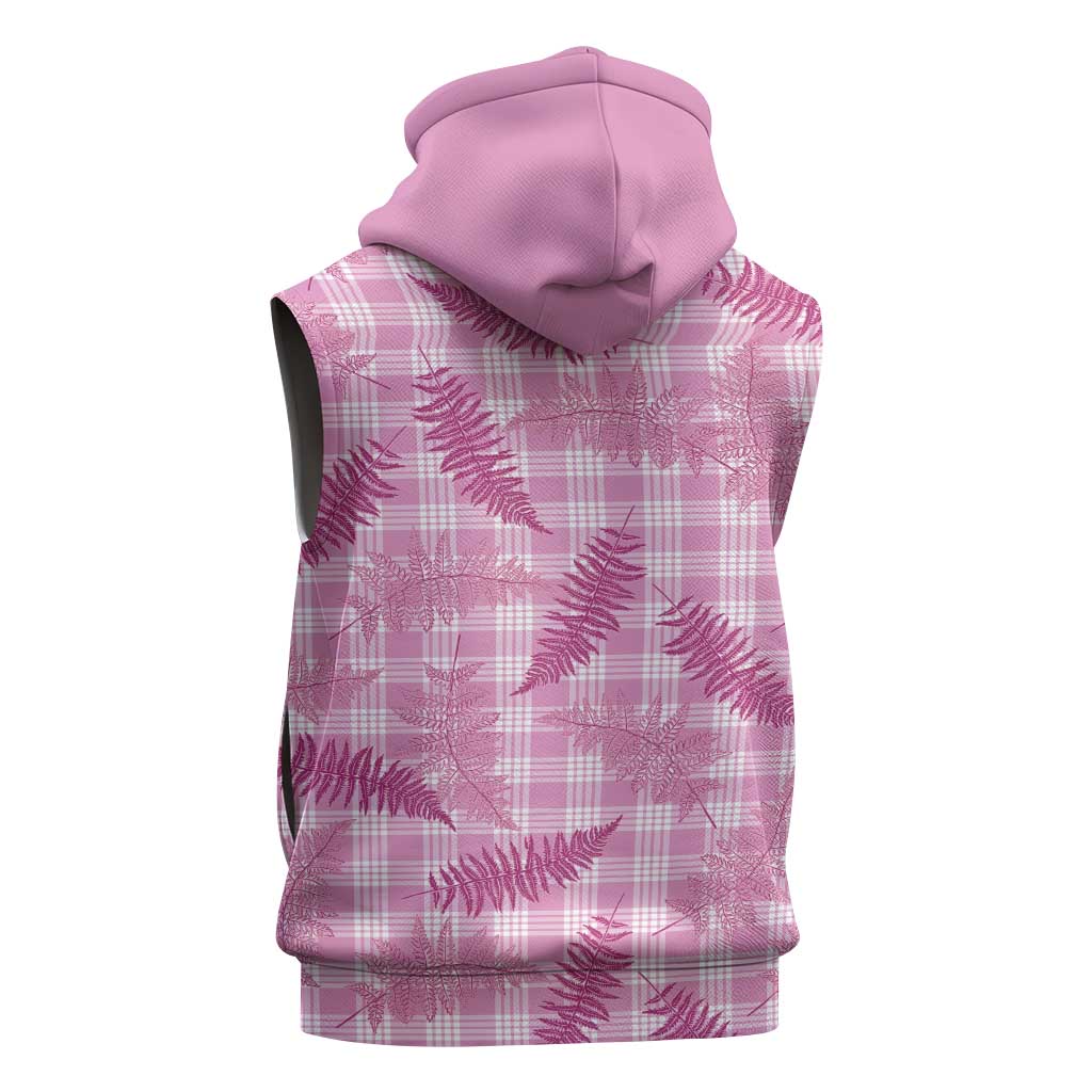 Purple Palaka Hawaii Palapalai Sleeveless Hoodie Hawaiian Fern LT14 - Polynesian Pride