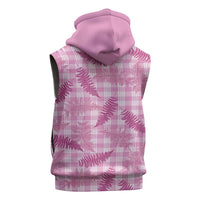 Purple Palaka Hawaii Palapalai Sleeveless Hoodie Hawaiian Fern LT14 - Polynesian Pride