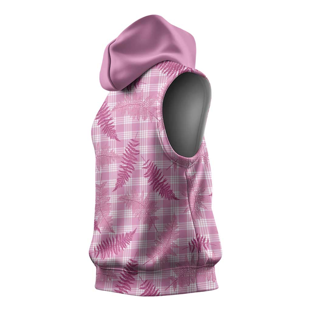 Purple Palaka Hawaii Palapalai Sleeveless Hoodie Hawaiian Fern LT14 - Polynesian Pride