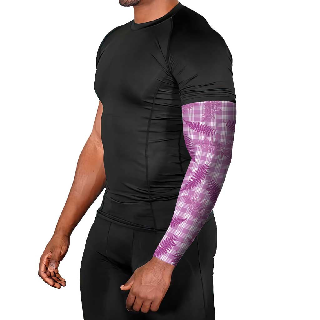 Pink Palaka Hawaii Palapalai Arm Sleeves Hawaiian Fern LT14 - Polynesian Pride