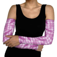 Pink Palaka Hawaii Palapalai Arm Sleeves Hawaiian Fern LT14 - Polynesian Pride
