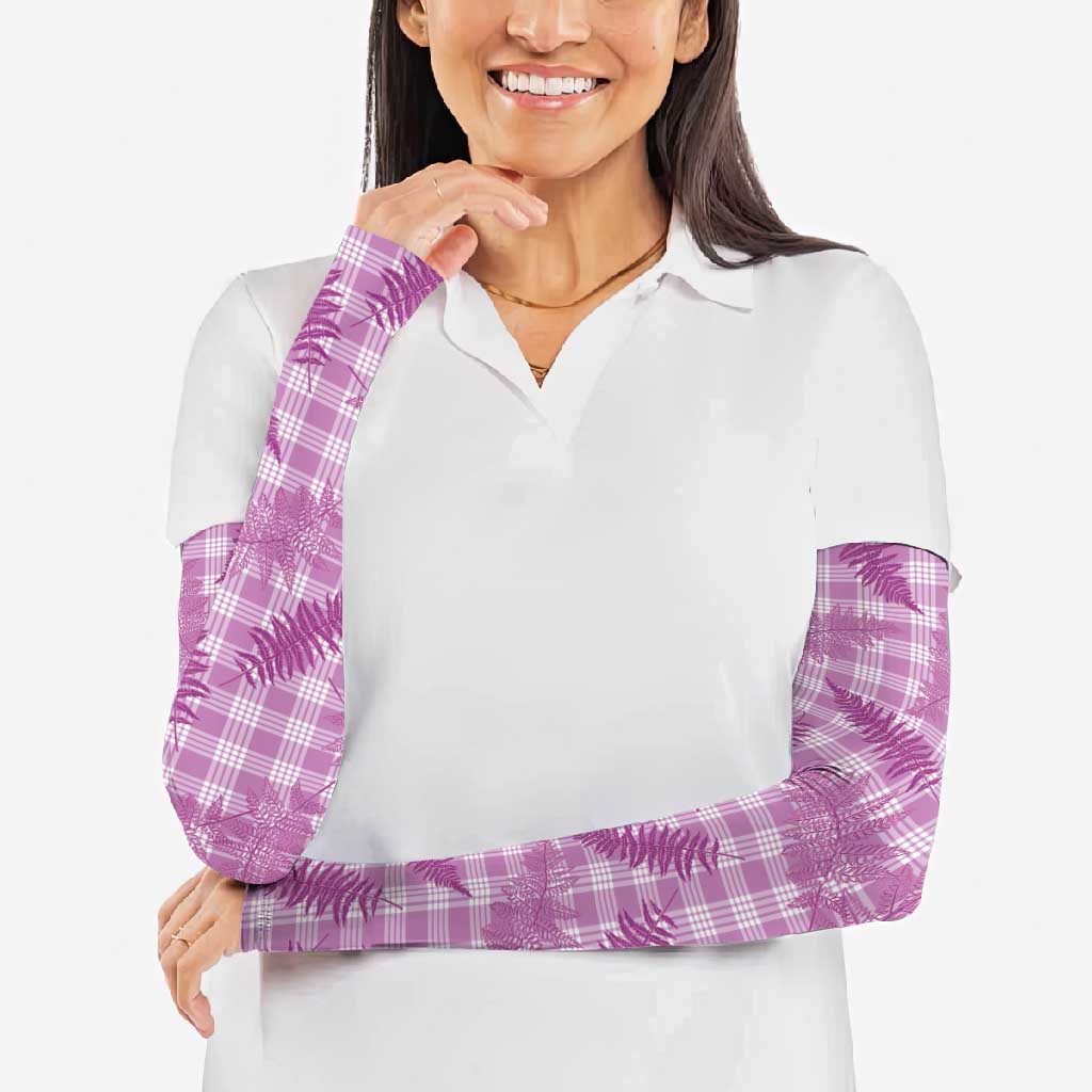 Pink Palaka Hawaii Palapalai Arm Sleeves Hawaiian Fern LT14 - Polynesian Pride