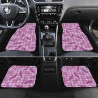 Pink Palaka Hawaii Palapalai Car Mats Hawaiian Fern LT14 Set 4pcs Pink - Polynesian Pride