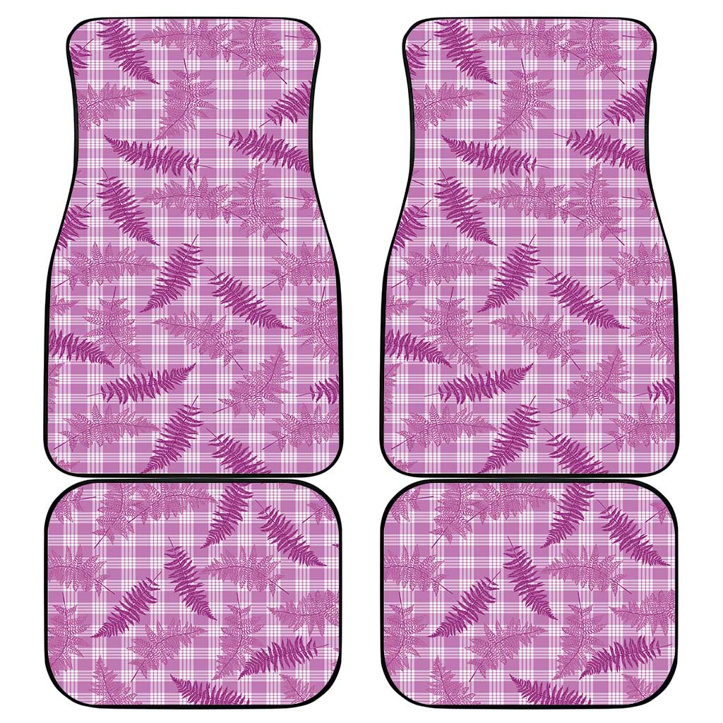 Pink Palaka Hawaii Palapalai Car Mats Hawaiian Fern LT14 - Polynesian Pride