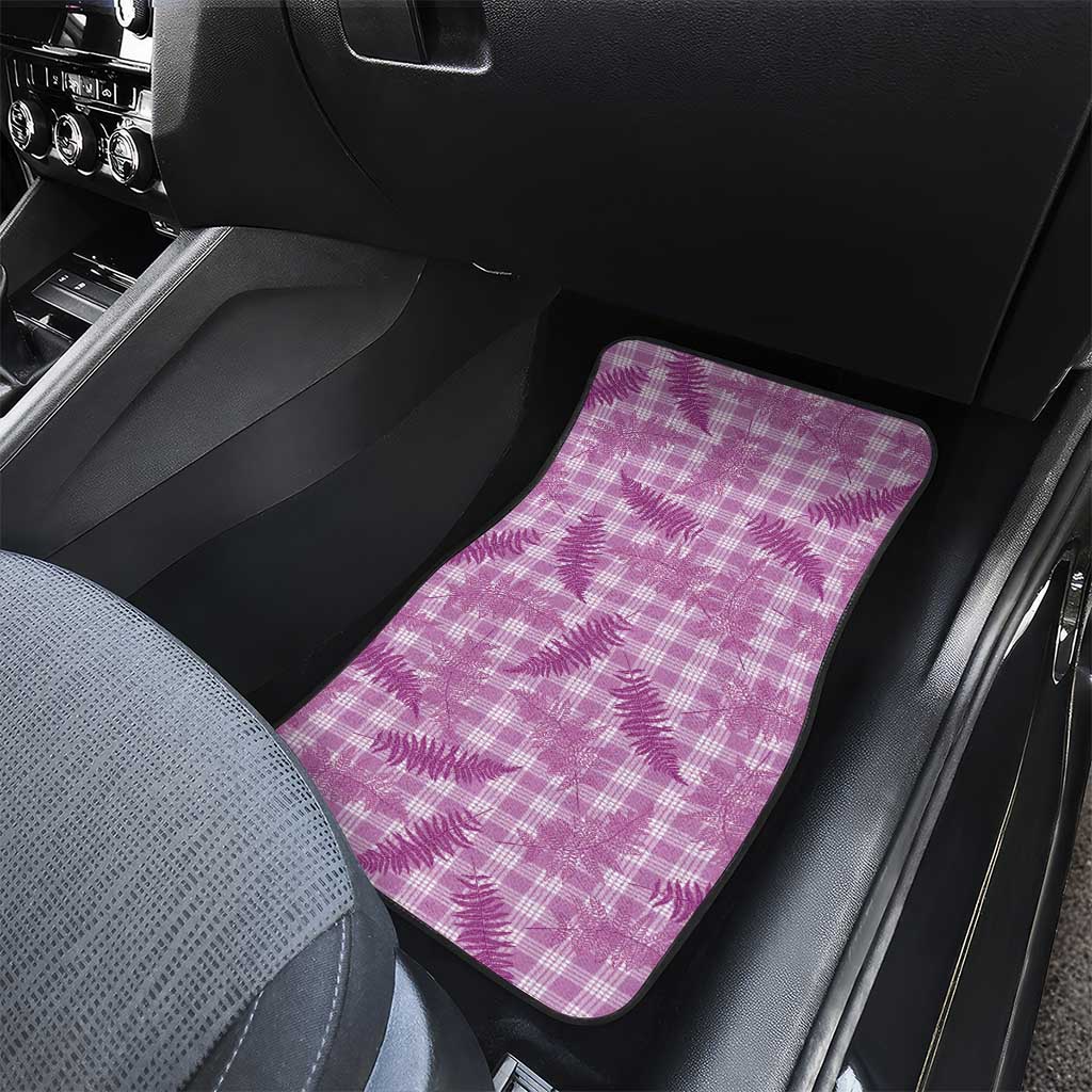 Pink Palaka Hawaii Palapalai Car Mats Hawaiian Fern LT14 - Polynesian Pride