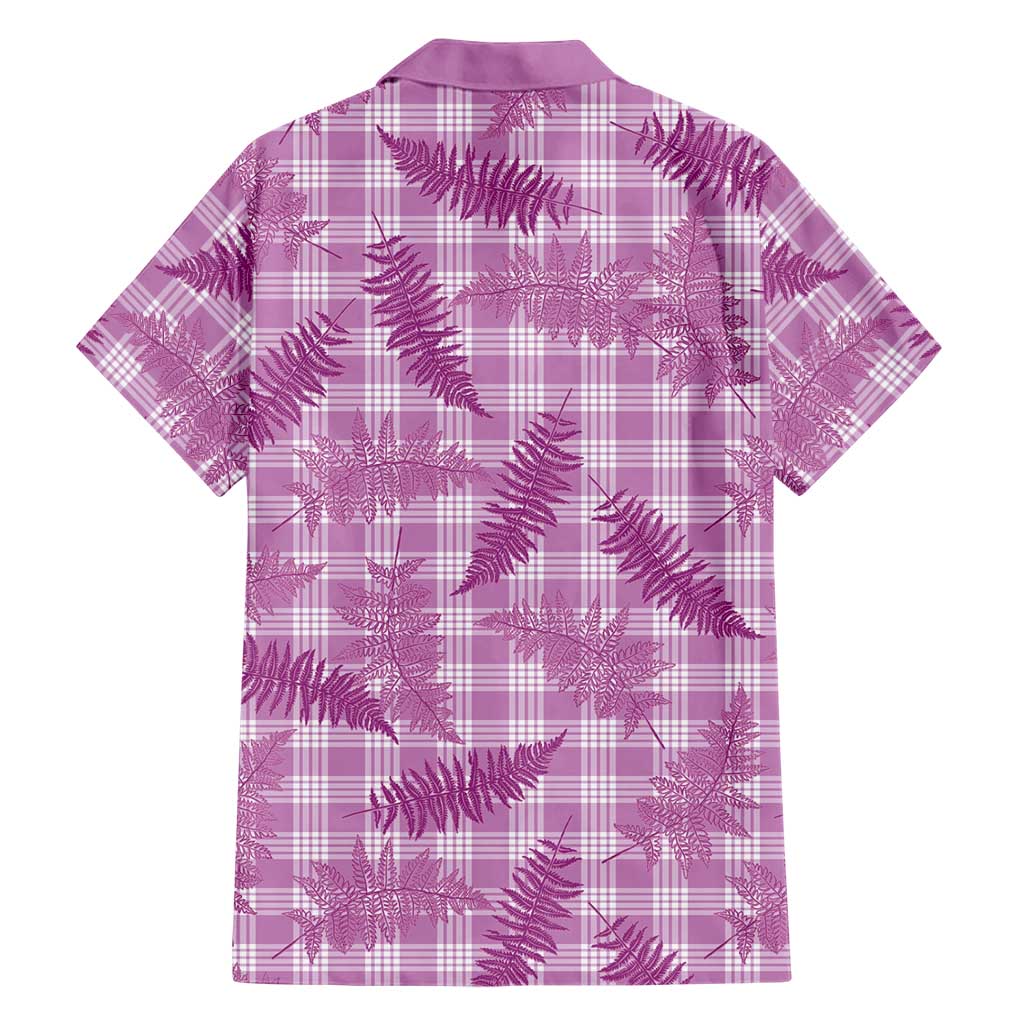 Pink Palaka Hawaii Palapalai Hawaiian Shirt Hawaiian Fern LT14 - Polynesian Pride